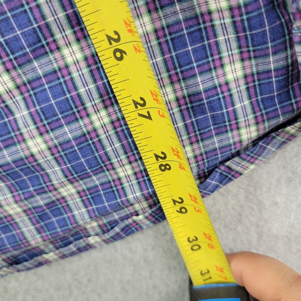 Polo Ralph Lauren Custom Fit Shirt Men's Extra Large XL Plaid Button Collared - Picture 8 of 10